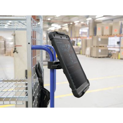 11. Robuste Tough Clamp XL passive Halterung für Laptop, Handy/Smartphone, Tablet/UMPC, Schwarz