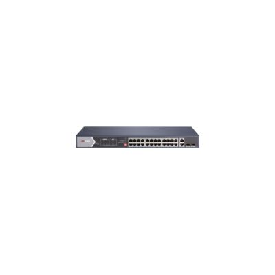2. Hikvision DS-3E0528HP-E Netzwerkanschluss, unmanaged Gigabit Ethernet (10/100/1000) mit PoE-Unterstützung, Blau