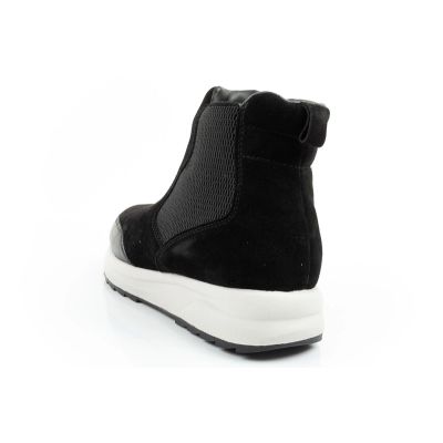 5. Scholl Beverly Bootie Damen Lederstiefeletten Schwarz