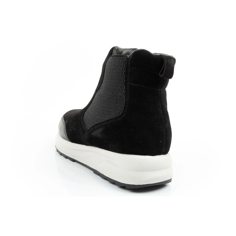 5. Scholl Beverly Bootie Damen Lederstiefeletten Schwarz