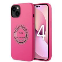 Karl Lagerfeld KLHCP14MSRSGRCF iPhone 14 Plus 6,7 "Hardcase rosa / rosa Silikon RSG