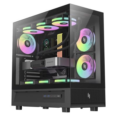 8. GameMax NEX C51 BK Computersicherheit & Halterungen Schwarz