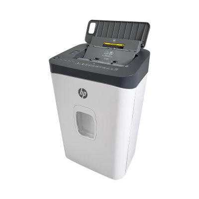 9. HP ONESHRED Auto 200CC Papiervernichter, Weiß und Grau