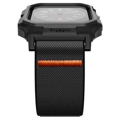 5. Spigen Lite Fit „PRO“ Armband für Apple Watch 10 42 mm – Schwarz