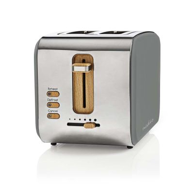 3. Nedis KABT510EGY Toaster Grau