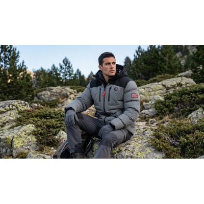 7. Herrenparka Geographical Norway CACHOT GREY DB MEN 068 (WA1698H/GN-GREY)