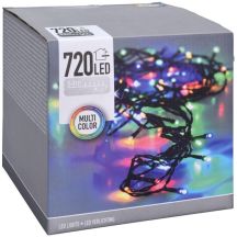Weihnachtsbaumbeleuchtung, 720 LED-Lichterkette, mehrfarbig