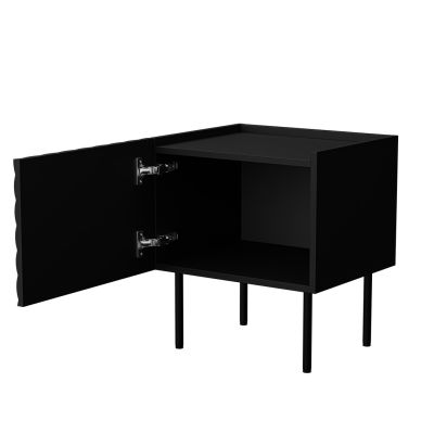 2. Nachttisch 2-teilig LUCCA 47x40x52 schwarz