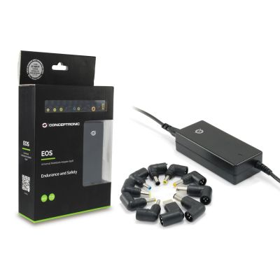 4. Conceptronic CNB65 Netzteil/Wechselrichter, intern, 65 W, Schwarz