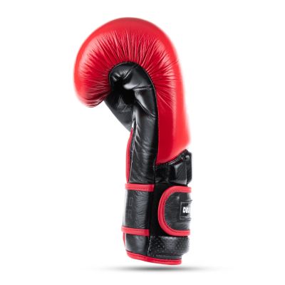 16. Warrior RED Boxhandschuhe aus echtem Leder