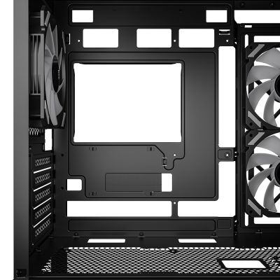 9. Sharkoon MK6 RGB Micro-ATX Gehäuse, 1x Glas, Schwarz