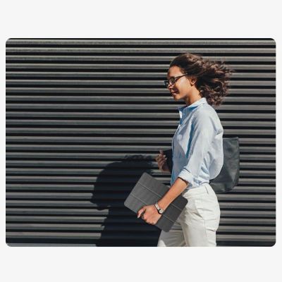 14. Tech-Protect SC Pen Canvas Case für Samsung Galaxy Tab A9 / A11 8.7 X110 / X115 / X133 / X135 - Grau