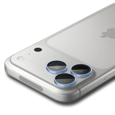 4. Spigen Optik Pro GLAS.TR EZ FIT 2er-Pack Displayschutzfolie aus gehärtetem Glas für iPhone 18 Pro / 18 Pro Max – Hellblau