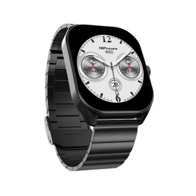7. HiFuture FutureFit APEX Smartwatch – Schwarz