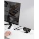 18. Baseus Metal Gleam 8in1 USB-C Hub - USB-C PD 100W 1x HDMI 4K 30Hz 1x SD- und microSD-Kartenleser 3x USB-A 3.2 1xRJ45 - grau