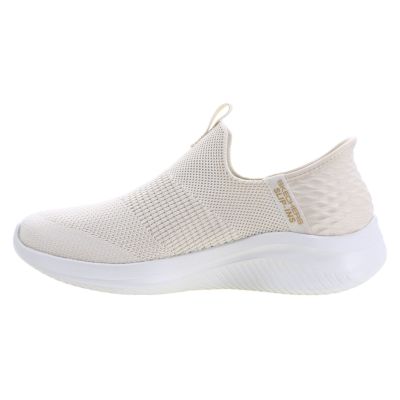 2. Skechers Slip-Ins Ultra Flex 3.0 – Cozy Streak 149708-NAT Beige 36