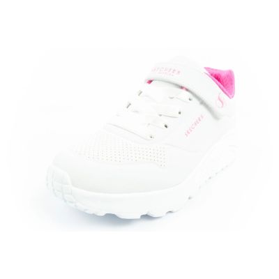 12. Skechers Uno Lite Kinder Sport-Sneaker weiß bequem