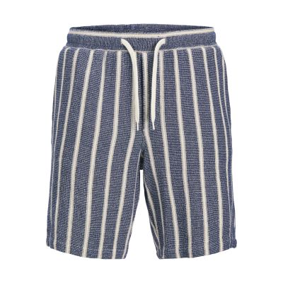 Jack&Jones kurze Jogginghose JPSTJAIDEN COBA STRIPE JOG SHORTS REG SN 12274413 OCEAN CAVERN