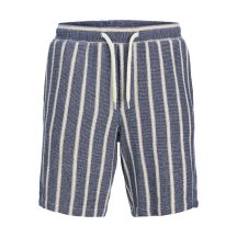 Jack&Jones kurze Jogginghose JPSTJAIDEN COBA STRIPE JOG SHORTS REG SN 12274413 OCEAN CAVERN