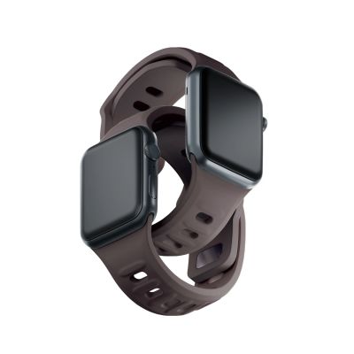 12. 3mk Silikon- Watch für Apple Watch 38/40/41 mm – Dunkelgrau