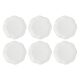 Set mit 6 Villadeifiori Speisetellern – Weiß, 26 cm
