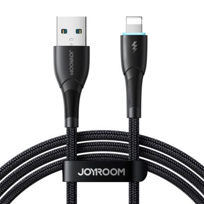 Joyroom Starry Series SA32-AL3 3A USB-A / Lightning Kabel 1m - schwarz
