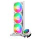 3. Cooler Master MasterLiquid 360 Core II White Prozessor-Flüssigkeitskühlungs-Kit 12 cm Weiß 1 Stück.