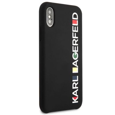 4. Karl Lagerfeld Glossy Bauhaus iPhone X/XS Hülle - Schwarz