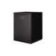 42. Einzigartiger 19-Zoll-Netzwerkschrank (16 HE) zur Wandmontage, 600 x 600 mm, Glastür, schwarz, ungeteilt, montiert, 100 kg
