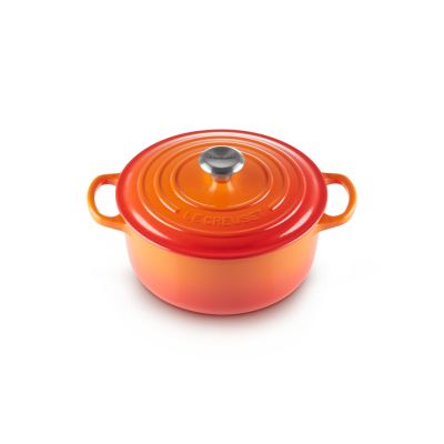2. Le Creuset Signature Bräter rund 22 cm rot