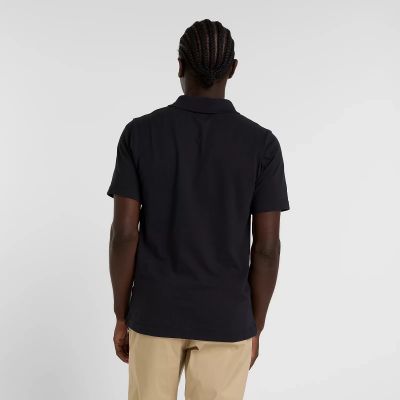 8. New Balance Baumwoll-Piqué-Poloshirt M MT51519BK