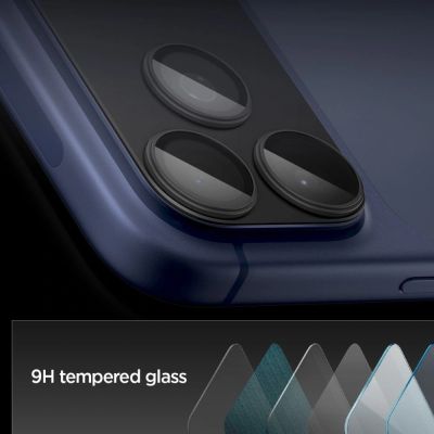 8. Spigen Optik Pro XL Kameralinsenglas für iPhone 17 Pro Max – Schwarz