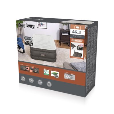 24. Bestway 69048 / 23 Luftmatratze Einzelmatratze Grau, Weiß Unisex