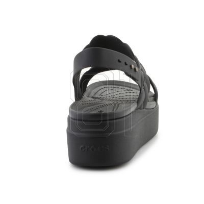 5. Crocs Brooklyn Woven Low Wedge W 209977-060 Sandalen