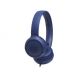 JBL Tune 500 Kopfhörer (blau, On-Ear; mit eingebautem Mikrofon)