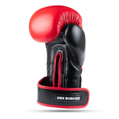 9. Warrior RED Boxhandschuhe aus echtem Leder