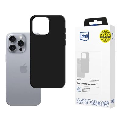 3mk Matt Case für iPhone 16 Pro – Schwarz