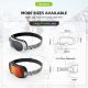 6. Qunature Panda Kinderskibrille - Schwarz/Weiß