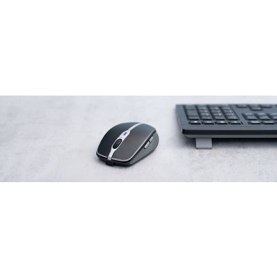 4. CHERRY MW 9100 Büromaus, beidhändig bedienbar, kabellos (RF) + Bluetooth, 2400 DPI