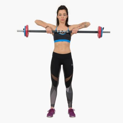 12. SBP20 Langhantel, 20KG HMS Body Pump Bar, 17-57-010