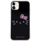 3. Hello Kitty IML Kitty Face Hülle für iPhone 11 / Xr – Schwarz