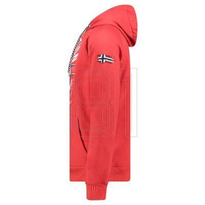 3. Geographical Norway Galdemar DB 100 M Sweatshirt WZ3020H/GN-Rot