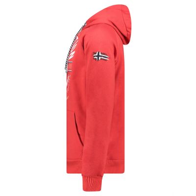 3. Geographical Norway Galdemar DB 100 M Sweatshirt WZ3020H/GN-Rot