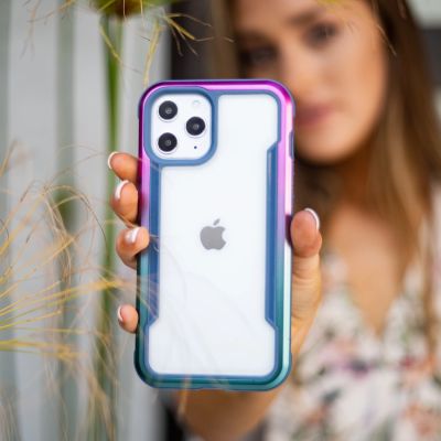18. Raptic X-Doria Shield Case iPhone 14 Pro gepanzerte Hülle blau