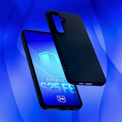 3. 3mk Matt Case für Samsung Galaxy S25 FE - Mattschwarz