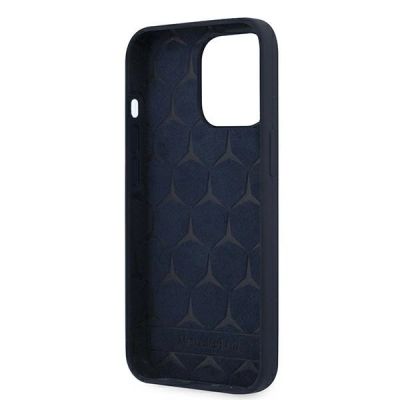 7. Mercedes MEHCP13LSILNA iPhone 13 Pro / 13 6,1" granatowy/navy hardcase Silicone Line