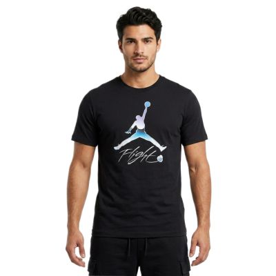 4. Air Jordan Graphic Crew Flight Tee Herren Sport-T-Shirt Schwarz - DV8414-010