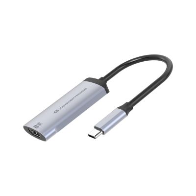 Conceptronic ABBY23G externe USB-Grafikkarte 7680 x 4320 px Silber