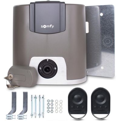 Somfy Elixo 3S+ IO Standardpaket für 600 kg Schiebetore