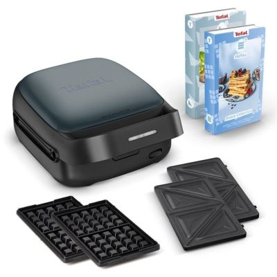 3. Tefal SW862BF0 Toaster 700W Schwarz, Dunkelgrün